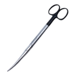 Mayo-Stille Scissors, Super Cut, Curved, Blunt Tips, Overall Length 7-1/2" (190mm) 