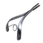 McCoy Septum Forceps, Straight 5mm x 19mm Cup Shaped Jaws, Spring Tension Handle, Overall Length 6" (150mm) 