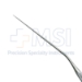 McGee Oval Window Rasp, Small, 16mm Diameter Rasp, Shaft Angled 20 Degrees, 60mm Bend to Tip, Round Handle, Overall Length 6-1/2" (165mm) - 114-2796-D8