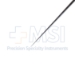 McGee Straight Pick, Shaft Angled 20 Degrees, Straight Tip, Round Knurled Handle, Ebony Finish, Overall Length 6" (154mm) - 24-1558RICH