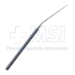 McGee Straight Pick, Shaft Angled 20 Degrees, Straight Tip, Round Knurled Handle, Ebony Finish, Overall Length 6" (154mm) - 24-1558RICH