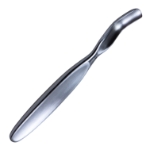 McGlamry Metatarsal Elevator, Curved Up, Sharp, 13mm Wide Blade, Overall Length 6-1/2" (165mm) 