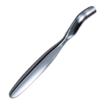 McGlamry Metatarsal Elevator, Curved Up, Sharp, 15mm Wide Blade, Overall Length 6-1/2" (165mm) 