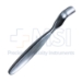 McGlamry Metatarsal Elevator, Curved Up, Sharp, 17mm Wide Blade, Overall Length 6-1/2" (165mm) - F9766