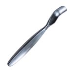 McGlamry Metatarsal Elevator, Curved Up, Sharp, 17mm Wide Blade, Overall Length 6-1/2" (165mm) 