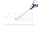 McIntyre Binkhorst Irrigating Cannula, 26ga, Straight J Tip, 2.6mm Wide, Open End, Working Length 11/16" (18mm) - 11-8-6556