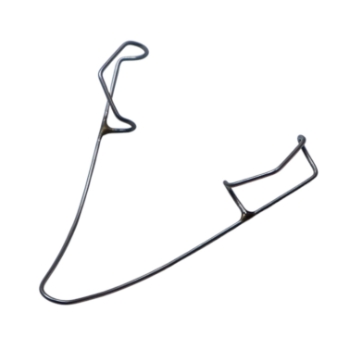 McIntyre Closed Wire Eye Speculum, V Shaped Blades, Blade Length 14mm, Spread 28mm, Overall Length 1-3/4" (45mm) 1563911,11/2/6181,K1-5070