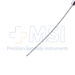 McIntyre Lacrimal Cannula, 23ga, Curved, Closed End, 0.3mm Dual Side Ports, Excluding Hub, Overall Length 1-3/4" (46mm) - 11-8-4141