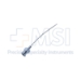 McIntyre Lacrimal Cannula, 23ga, Curved, Closed End, 0.3mm Dual Side Ports, Excluding Hub, Overall Length 1-3/4" (46mm) - 11-8-4141