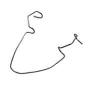 McIntyre Open Wire Speculum, V Shaped Blades, Blade Length 16mm, Spread 27mm, Overall Length 1-3/4" (45mm) 1564276,11/2/6182,K1-5071