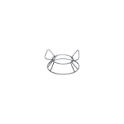 McNeill Global Fixation Ring, Small, Inner Ring Diameter Of 15mm, Outer Ring Diameter Of 23mm 2382419,11/2/8422,K1-7311,E4033 P