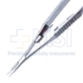 McPherson Needle Holder, Straight, Fine, 11mm Straight Jaws, Serrated Flat Handle, With Lock, Overall Length 4" (102mm) - 5-4945