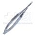 McPherson Needle Holder, Straight, Fine, 11mm Straight Jaws, Serrated Flat Handle, With Lock, Overall Length 4" (102mm) - 5-4945