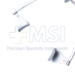 McPherson Speculum, Solid Blades 14mm Wide, 30mm Spread, Stabilizing Bar, Thumb Screw, Overall Length 3-1/4" (82mm) - 5-5125