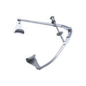 McPherson Speculum, Solid Blades 14mm Wide, 30mm Spread, Stabilizing Bar, Thumb Screw, Overall Length 3-1/4" (82mm) 1178029,May-25,K1-5750,E4014