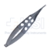 McPherson-Westcott Conjunctival Scissors, Curved, Blunt Tips, 10mm Mid-Screw To Tip, Three Hole Handle, Overall Length 4-3/8" (110mm) - 11-5-4111