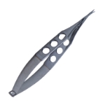 McPherson-Westcott Conjunctival Scissors, Curved, Blunt Tips, 10mm Mid-Screw To Tip, Three Hole Handle, Overall Length 4-3/8" (110mm) 807861,11/5/4111,K4-3000,08-03114,E3243