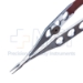 McPherson Needle Holder, Straight, Delicate Jaws, With Lock, Three Hole Handle, Overall Length 4-1/2" (114mm) - 11-7-2111