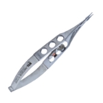 McPherson Needle Holder, Straight, Delicate Jaws, With Lock, Three Hole Handle, Overall Length 4-1/2" (114mm) 77378,11/7/2111,K6-1000,08-02101,E3834