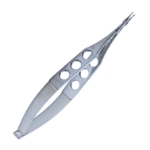McPherson Needle Holder, Straight, Delicate Jaws, Without Lock, Three Hole Handle, Overall Length 4-1/2" (114mm) 81031,11/7/2121,K6-1010,08-02102,E3834 WO
