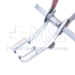 Mellinger Eye Speculum, Fenestrated 17mm Blades, 29mm Spread, Self-Locking Mechanism, Dull Finish, Overall Length 2-5/8" (66mm) - 5-5183