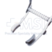 Mellinger Eye Speculum, Solid 16mm Blades, 30mm Spread, Self-Locking Mechanism, Dull Finish, Overall Length 2-5/8" (68mm) - 5-5184