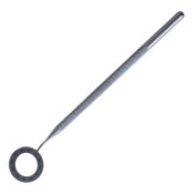 Mendez Degree Gauge, Stainless, Round Knurled Handle, Calibrated Every 10 Degrees From 0 Degrees To 180 Degrees, Inner Dimension 12mm, Overall Length 4-5/8" (117mm) 596198,May-32,K3-7900,08-15200,E2421