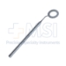 Mendez Degree Gauge, Stainless, Calibrated Every 10 Degrees From 0 Degrees To 180 Degrees, Inner Dimensions 3/4" (12mm), Smooth Flat Handle, Dull Finish, Overall Length 4-5/8" (117mm) - 11-4-8011
