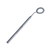 Mendez Degree Gauge, Stainless, Calibrated Every 10 Degrees From 0 Degrees To 180 Degrees, Inner Dimensions 3/4" (12mm), Smooth Flat Handle, Dull Finish, Overall Length 4-5/8" (117mm) 2232306,11/4/8011,K3-7900,08-15200,E2421