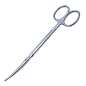 Metzenbaum Scissors, Curved, Blunt Tips, Oval Shanks, Two Tone Finish, Overall Length 5-3/4" (145mm) 79-380,K4-9040,K4-9040,N5104