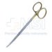 Metzenbaum Dissecting Scissors, TC, Curved, Delicate, Overall Length 7" (178mm) - 212371J