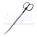 Metzenbaum (Lahey) Scissors, Super Cut, Curved, Bottom Blade Serrated, Delicate, Fine, Blunt Tips, Rounded Shanks, Black Ring Handles, Overall Length 5-3/4" (145mm) - 19-133193