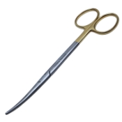 Metzenbaum (Lahey) Scissors, TC, Curved, Overall Length 5-3/4" (145mm) 