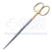 Metzenbaum (Lahey) Scissors, TC, Straight, Delicate, Fine, Blunt Tips, Rounded Shanks, Overall Length 5-3/4" (145mm) - 19-132192