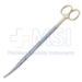 Metzenbaum-Nelson, Scissors, TC, Curved, Blunt Tips, Oval Shanks, Overall Length 9" (230mm) - 19-132216