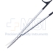 Metzenbaum (Lahey) Scissors, Super Cut, Curved, Bottom Blade Serrated, Delicate, Fine, Blunt Tips, Rounded Shanks, Black Ring Handles, Overall Length 7" (180mm) - 19-133201