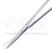 Metzenbaum Scissors, Curved, Delicate/Slender Blade, Overall Length 6-1/4" (159mm) - 19-13205