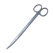 Metzenbaum Scissors, Curved, Overall Length 7" (180mm) 