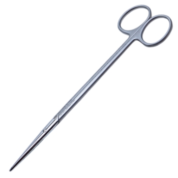 Metzenbaum Scissors, Straight, Delicate/Slender Blade, Overall Length 7" (180mm) 