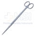 Metzenbaum Scissors, Straight, Blunt, Delicate/Slender Blade, Overall Length 8" (200mm) - 19-13208