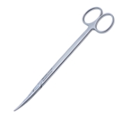 Metzenbaum Scissors, Curved, Blunt Blades, Ring Handles, Overall Length 7" (180mm) 