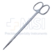 Metzenbaum Scissors, Straight, Delicate, Fine, Blunt Tips, Oval Shanks, Two Tone Finish, Overall Length 6-1/8" (155mm) - 19-13195