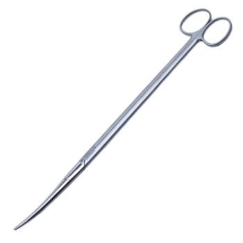 Metzenbaum Scissors, Curved, Blunt Tips, Two Tone Finish, Overall Length 12" (305mm) 
