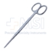 Metzenbaum Scissors, Straight, Blunt Tips, Oval Shanks, Two Tone Finish, Overall Length 5-3/4" (145mm) - 19-13190