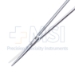 Metzenbaum Scissors, TC, Curved, Fine, Blunt Tips, Overall Length 7" (178mm) - 19-132228