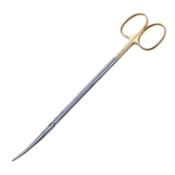 Metzenbaum Scissors, TC, Curved, Fine, Blunt Tips, Overall Length 7" (178mm) 