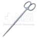 Metzenbaum (Lahey) Scissors, Straight, Delicate, Fine, Blunt Tips, Oval Shanks, Overall Length 5-3/4" (145mm) - 19-13192