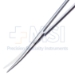 Metzenbaum (Lahey) Scissors, Curved, Delicate, Fine, Blunt Tips, Oval Shanks, Overall Length 5-3/4" (145mm) - 19-13193