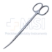 Metzenbaum (Lahey) Scissors, Curved, Delicate, Fine, Blunt Tips, Oval Shanks, Overall Length 5-3/4" (145mm) - 19-13193
