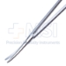 Metzenbaum Scissors, Curved, Blunt Tips, Oval Shanks, Two Tone Finish, Overall Length 7" (180mm) - 19-13201